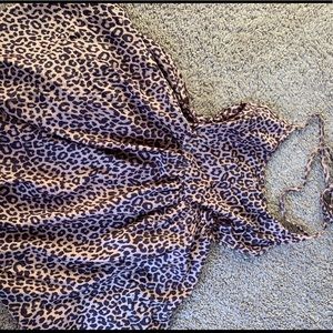 Cheetah dress American Apparel